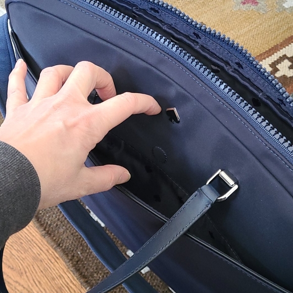 kate spade Bags Kate Spade Jae Nylon Laptop Bag Nightcap Blue